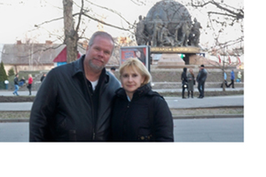 Gene and Olga, Odessa tour